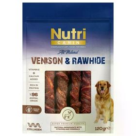 Nutri Canin Vension Rawhide Geyikli 120 gr Köpek Ödülü