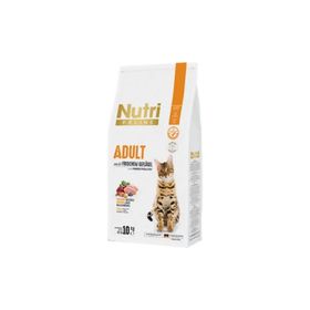 Nutri Feline 10 kg Adult Tavuk Etli Yetişkin Kedi Maması