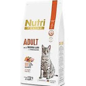 Nutri Feline Glutensiz Az Tahıllı Somonlu 10 kg Yetişkin Kedi Maması