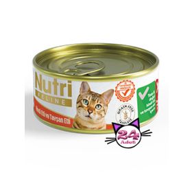 Nutri Feline Hindi Etli ve Tavşan Etli Tahılsız 24x85 gr Yaş Kedi Mama