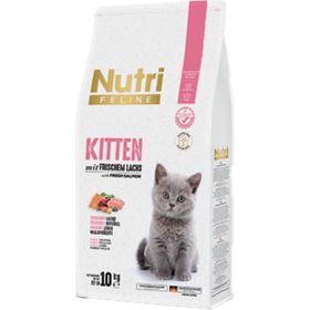 Nutri Feline Kitten Somon Etli Yavru 10 kg Kedi Maması