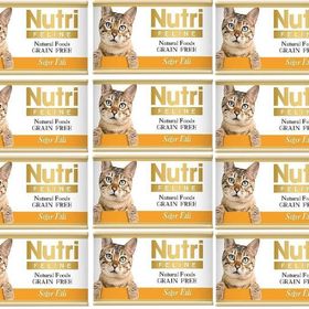 Nutri Feline Kıyılmış Sığır Etli Tahılsız 12x85 gr Yetişkin Kedi Konservesi