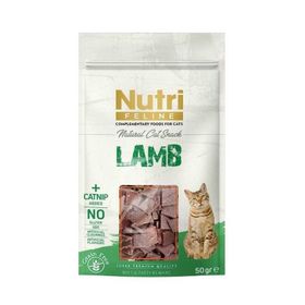 Nutri Feline Kuzu Ve Kedi Otlu 50 gr Kedi Ödül Maması