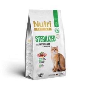 Nutri Feline Kuzulu Tahılsız Kısırlaştırılmış 2 kg Kedi Maması