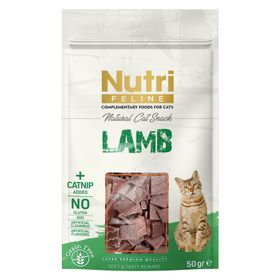 Nutri Feline Kuzulu ve Otlu Et 50 gr Kedi Ödülü