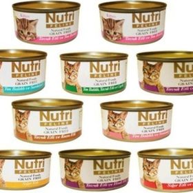 Nutri Feline Nutri Konserve 24x85 gr Karışık Paket Kedi Maması