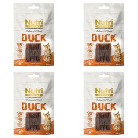 Nutri Feline Ördekli Tahılsız 4x50 gr Kedi Ödülü