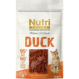 Nutri Feline Ördekli Tahılsız 50 gr Kedi Ödülü