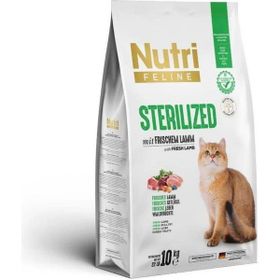 Nutri Feline Sterilised Kısırlaştırılmış Kuzulu 10 kg Kedi Maması
