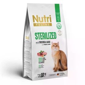 Nutri Feline Sterilised Kısırlaştırılmış Kuzulu 10 kg Kedi Maması