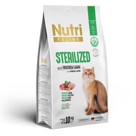Nutri Feline Sterilised Kısırlaştırılmış Kuzulu 10 kg Kedi Maması