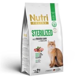 Nutri Feline Sterilised Kısırlaştırılmış Kuzulu 2 kg Kedi Maması