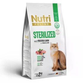 Nutri Feline Sterilised Kısırlaştırılmış Kuzulu 2 kg Kedi Maması
