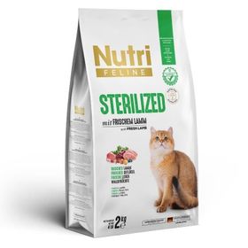 Nutri Feline Sterilised Kısırlaştırılmış Kuzulu 2 kg Kedi Maması