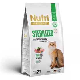 Nutri Feline Sterilised Kısırlaştırılmış Kuzulu 2 kg Kedi Maması