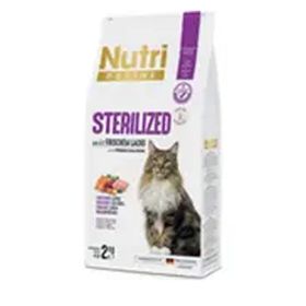 Nutri Feline Sterilized Somon Etli 2 kg Kedi Maması