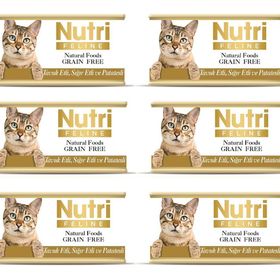 Nutri Feline Tahılsız Tavuk Etli 12x85 gr Kedi Konserve