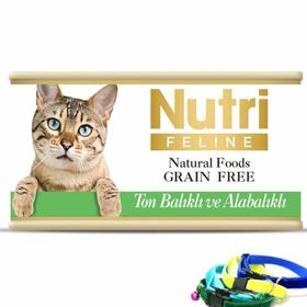 Nutri Feline Tahılsız Ton ve Alabalıklı 12x85 gr Kedi Konserve
