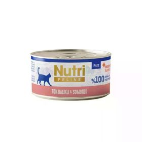 Nutri Feline Ton Balıklı ve Somonlu Tahılsız 70 gr Kedi Konservesi