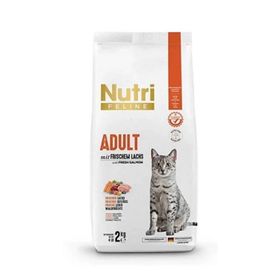 Nutri Somonlu Yetişkin Düşük Tahıllı 2 kg Kedi Maması