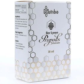 Nutribio 30 ml Bor İçeren Propolis Ekstraktı