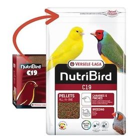 Nutribird C19 10 kg Kanarya - Finch Pelet Yem