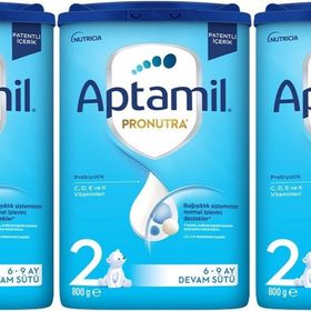 Nutricia Aptamil Pronutra No 2 800 gr 3 Adet 6-12 Ay Devam Sütü