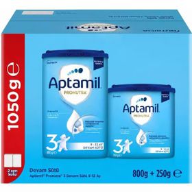 Nutricia Aptamil Pronutra No 3 800+250 gr 9-12 Ay Devam Sütü