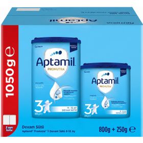 Nutricia Aptamil Pronutra No 3 800+250 gr 9-12 Ay Devam Sütü