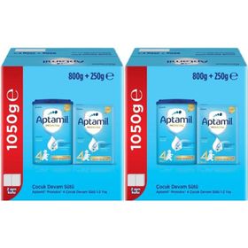 Nutricia Aptamil Pronutra No 4 800+250 gr 2 Adet 1-2 Yaş Devam Sütü