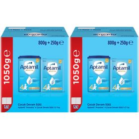 Nutricia Aptamil Pronutra No 4 800+250 gr 2 Adet 1-2 Yaş Devam Sütü