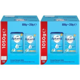 Nutricia Aptamil Pronutra No 4 800+250 gr 2 Adet 1-2 Yaş Devam Sütü
