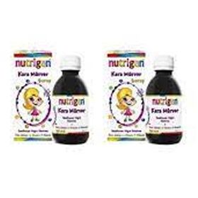 Nutrigen Kara Mürver 200 ml Şurup
