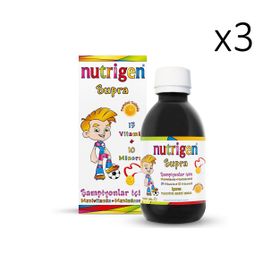Nutrigen Supra Portakal Aromalı 3x200 ml Sıvı