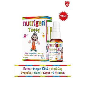 Nutrigen Tussy 25 ml Boğaz Spreyi
