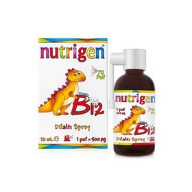 Nutrigen Vitamin B12 500 mcg 10 ml Dilaltı Sprey