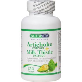 Nutrivita Artichoke Milk Thistle 120 Tablet