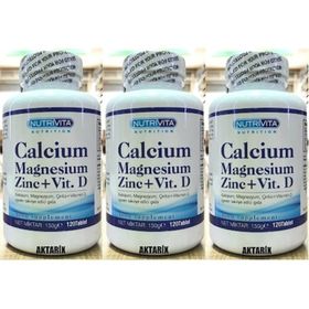 Nutrivita Calcium Magnesium Zinc Vitamin D 3x120 Tablet