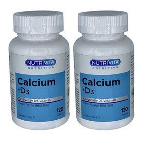 Nutrivita Calcium Vitamin D3 2x120 Tablet