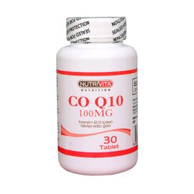 Nutrivita Coenzyme Q10 100 mg İçeren 30 Tablet