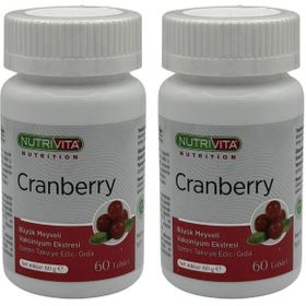 Nutrivita Cranberry 500 mg 2x60 Tablet