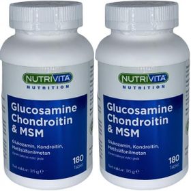 Nutrivita Glucosamine Chondroitin Msm 2x180 Tablet