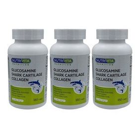 Nutrivita Glucosamine Shark Cartilage Collagen 180 Tablet