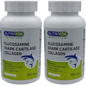 Nutrivita Glucosamine Shark Cartilage Collagen 2x180 Tablet