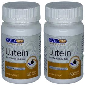 Nutrivita Lutein 2x60 Kapsül