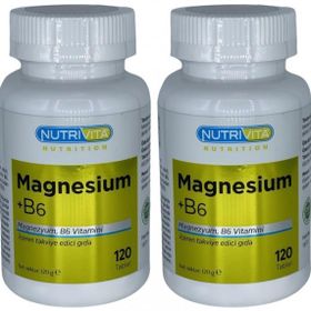 Nutrivita Magnesium Vitamin B6 2x120 Tablet