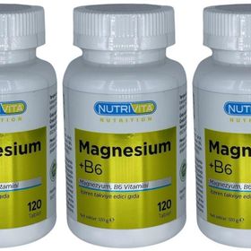 Nutrivita Magnesium Vitamin B6 3x120 Tablet