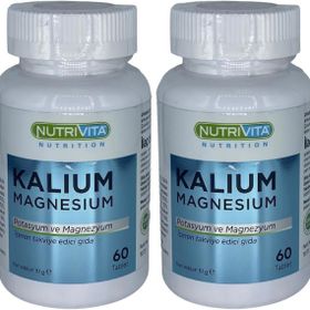 Nutrivita Nutrition Kalium Magnesium Potasyum Magnezyum 2x60 Tablet