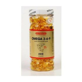 Nutrivita Omega 3 6 9 200 Softjel Kapsül Takviye Edici Gıda