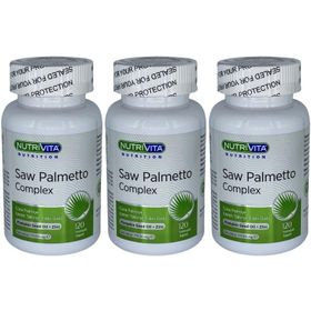Nutrivita Saw Palmetto Complex 3x120 Kapsül